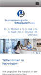 Mobile Screenshot of gastroenterologie-mannheim.de